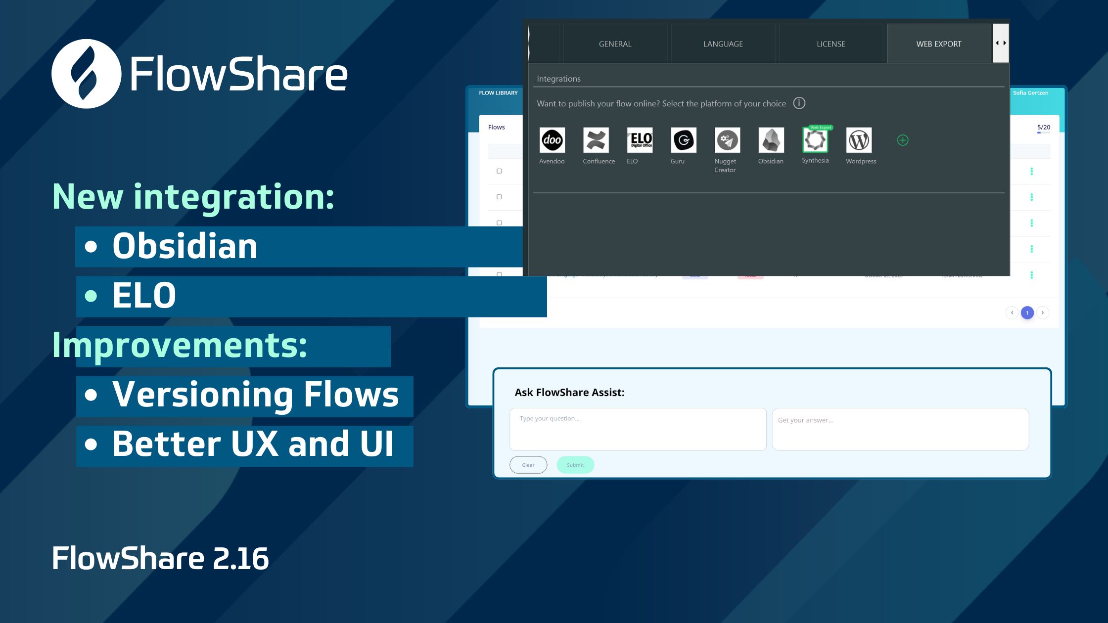 FlowShare New Version Announcements216
